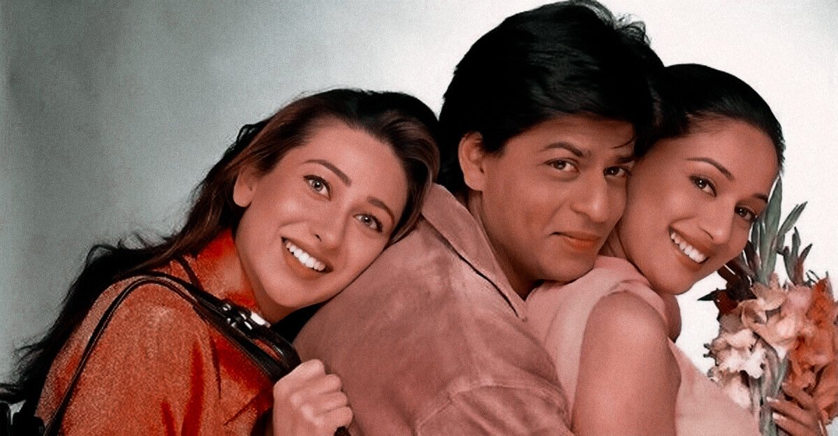 —dil toh pagal hai one of my all tym fav romantic musical movie ; the whole album is chef’s kiss plus the combo of srk madhuri karisma GOLDDDD <3