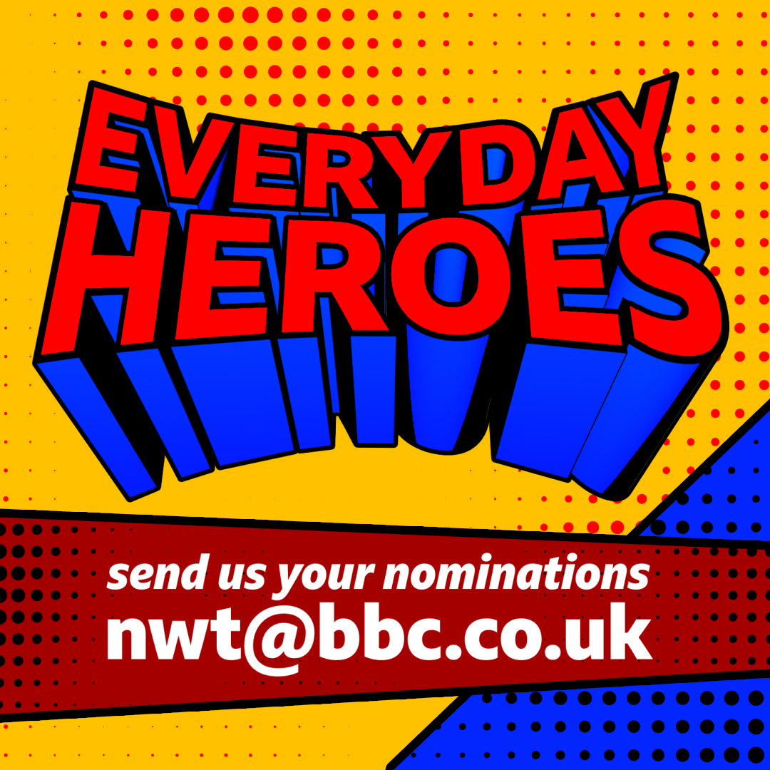 BBCNWT's tweet photo. Do you know someone who's going the extra mile to help others during the coronavirus outbreak?
We want to celebrate those people.
Send us your nominations to nwt@bbc.co.uk https://t.co/cFv7FDrm3D