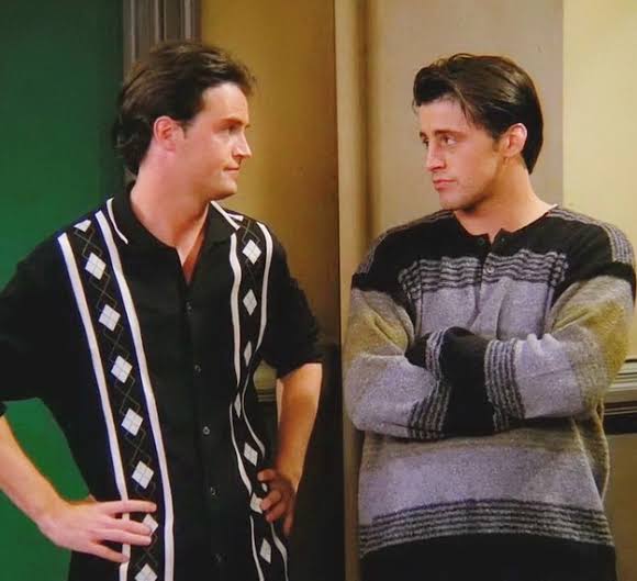 Jimin & Tae as Chandler & Joey a much needed thread~