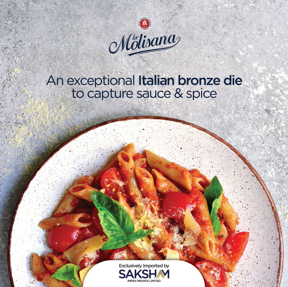 SakshamImpex's tweet photo. Exclusively imported in India by Saksham.
#Saksham #SakshamImpex
#Pasta #DurumWheat #ItalianPasta #Italiano #LaMolisana #Saksham #WholeWheat #Oregano #ItalianHerbs #FineWheat #ItalianFoods #WheatPasta #InstaPasta #EatHealthy #HealthyPasta #Flavours #PastaRecipe https://t.co/21UDaiua0b