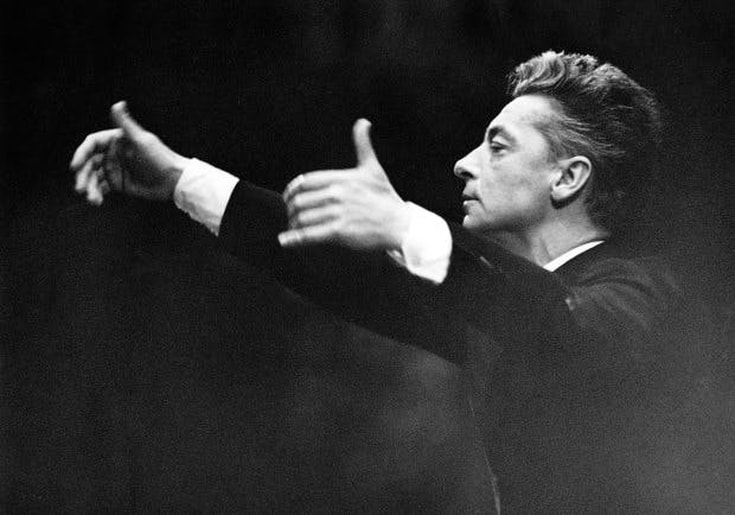 1/ On the birthday of Herbert von Karajan ( #btd in 1908):On the (alleged) inaccessibility of modern music (Schoenberg, Webern, Boulez etc.): "One is not born with an understanding of Beethoven, either!​"(From: Conversation with Von Karajan, 1963)  https://www.wagner-heavymetal.com/classical-picks/herbert-pendergasts-interview-w-herbert-von-karajan-1963