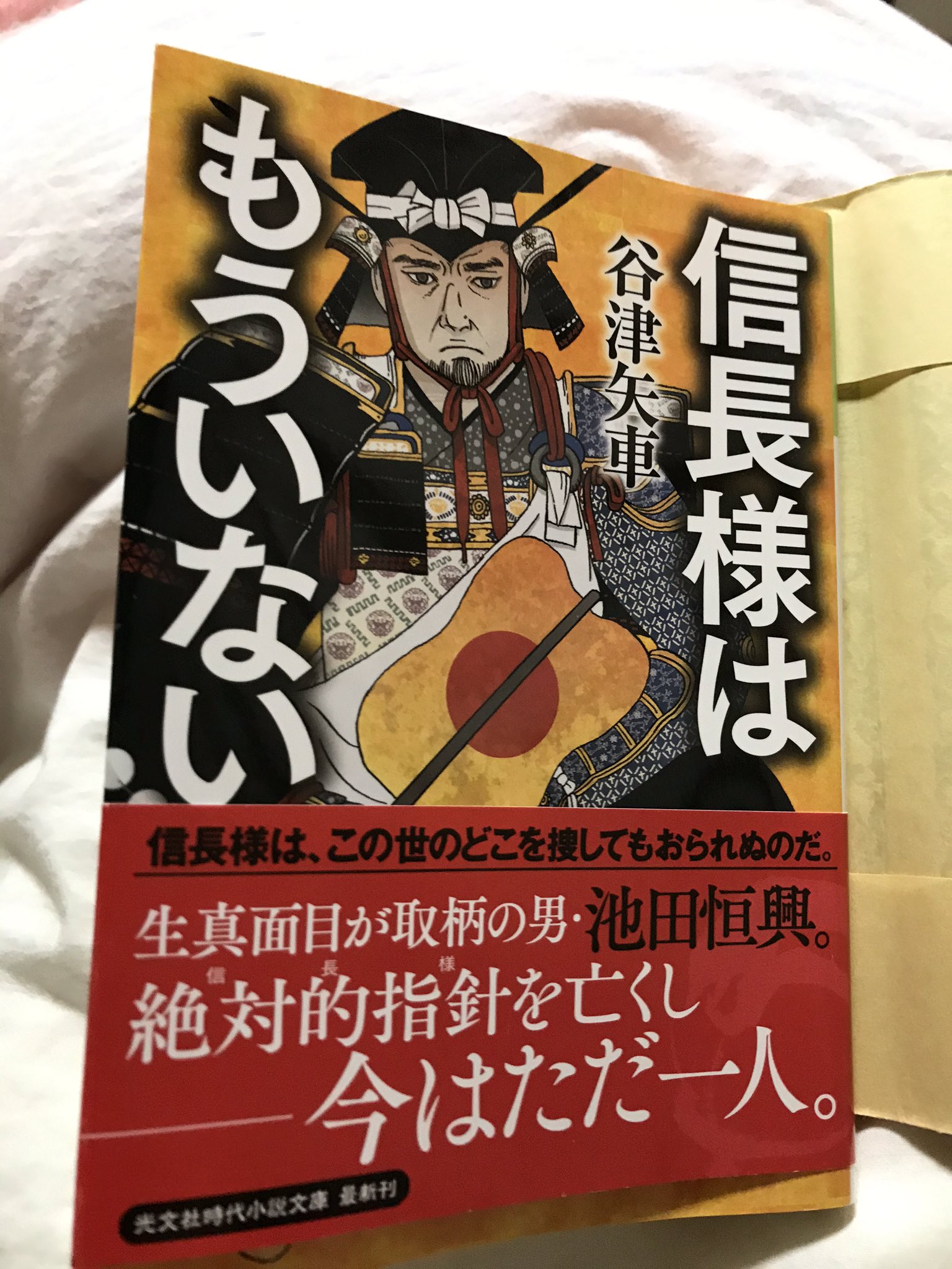 Twitter पर Akahiza やっと読了 いつになったら 麒麟がくる に信長様の乳兄弟 池田恒興 つねおき が出てくるのか 出演するたびにこの本の主人公 恒興像と比較できる楽しみを妄想中 信長様はもういない 谷津矢車 T Co Vdzn0ldpsa Twitter