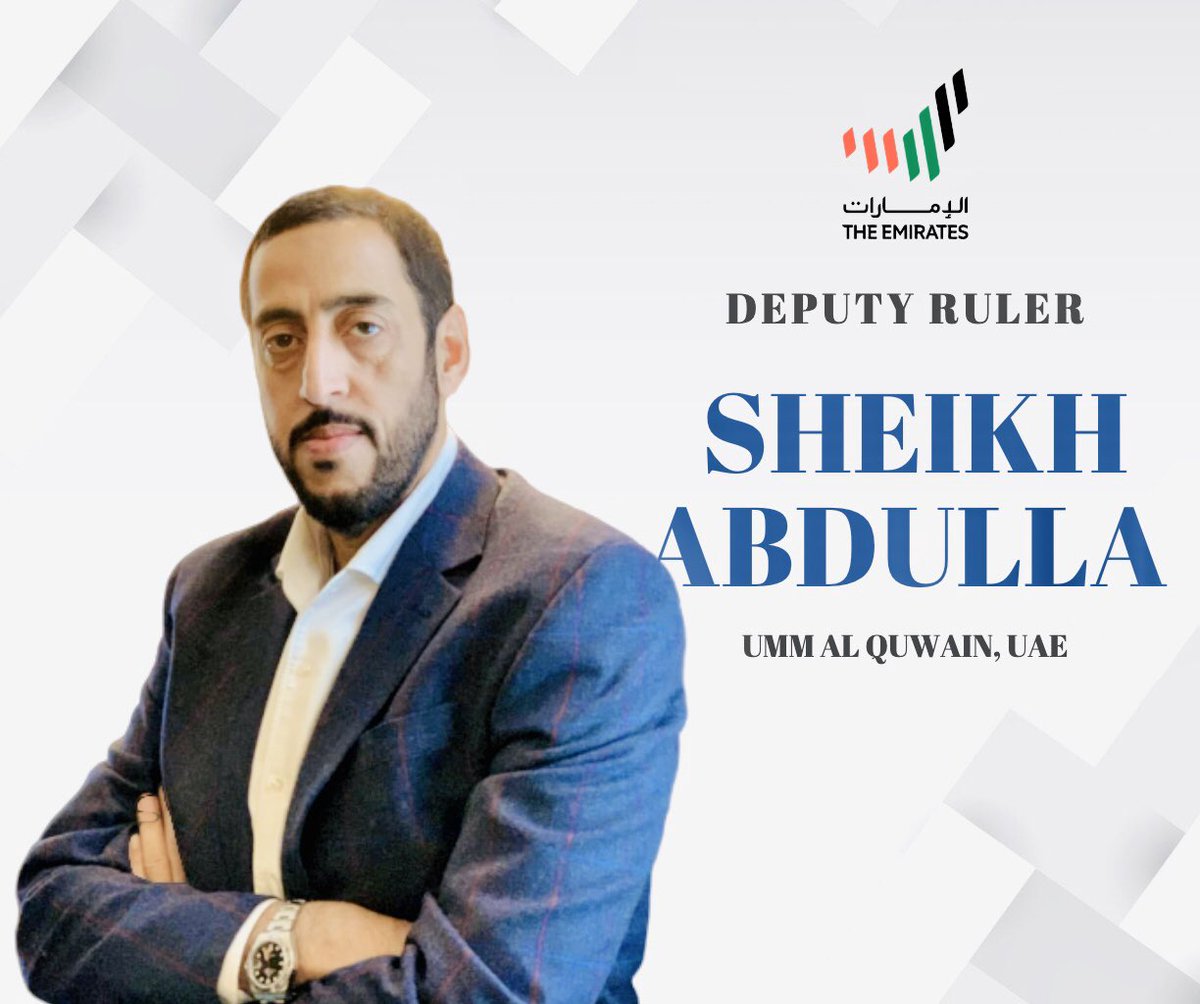 hhsheikhabdulla's tweet photo. -HH Sheikh Abdullah bin Rashid Al Mualla (الشيخ عبدالله بن راشد المعلا) the Deputy Ruler of Umm Al Quwain emirate in the United Arab Emirates, and a member of the Federal Supreme Council. #uae #Dubai #AbuDhabi #UmmAlQuwain #AlMualla #RoyalFamily https://t.co/cpSu7yo2Dj