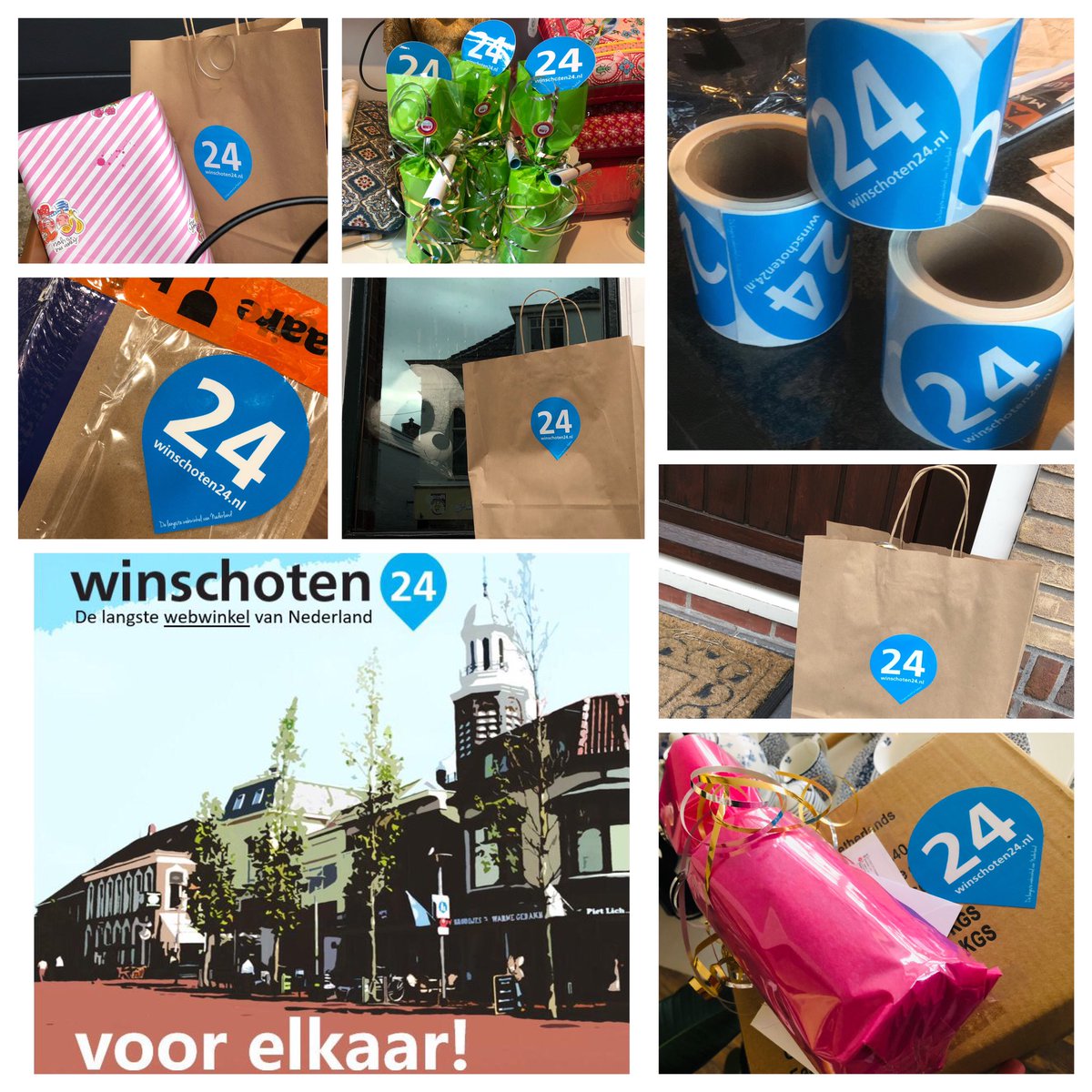 Zelfs Winschoten24 was tijdens het bezorgen van diverse pakketjes op #berenjacht 🐻 <a href="/gemeenteoldambt/">Gemeente Oldambt</a> #winschoten