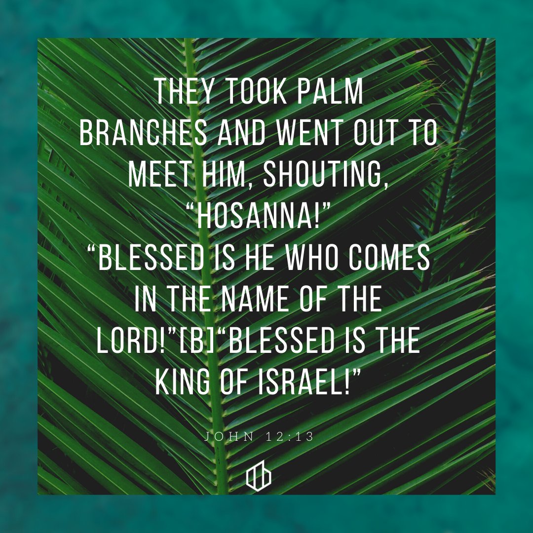 THCconnects's tweet photo. Happy Palm Sunday! Holy Holy is the Lord God Almighty!
#holyweek #thcconnects #stayconnected https://t.co/eTc0w21mrb