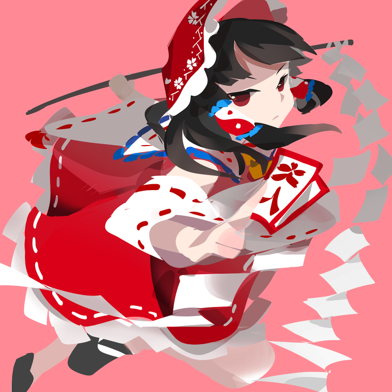 博麗霊夢 「#深夜の真剣お絵描き60分一本勝負 +40分 大幅オーバー
霊夢 」|茶丸九のイラスト