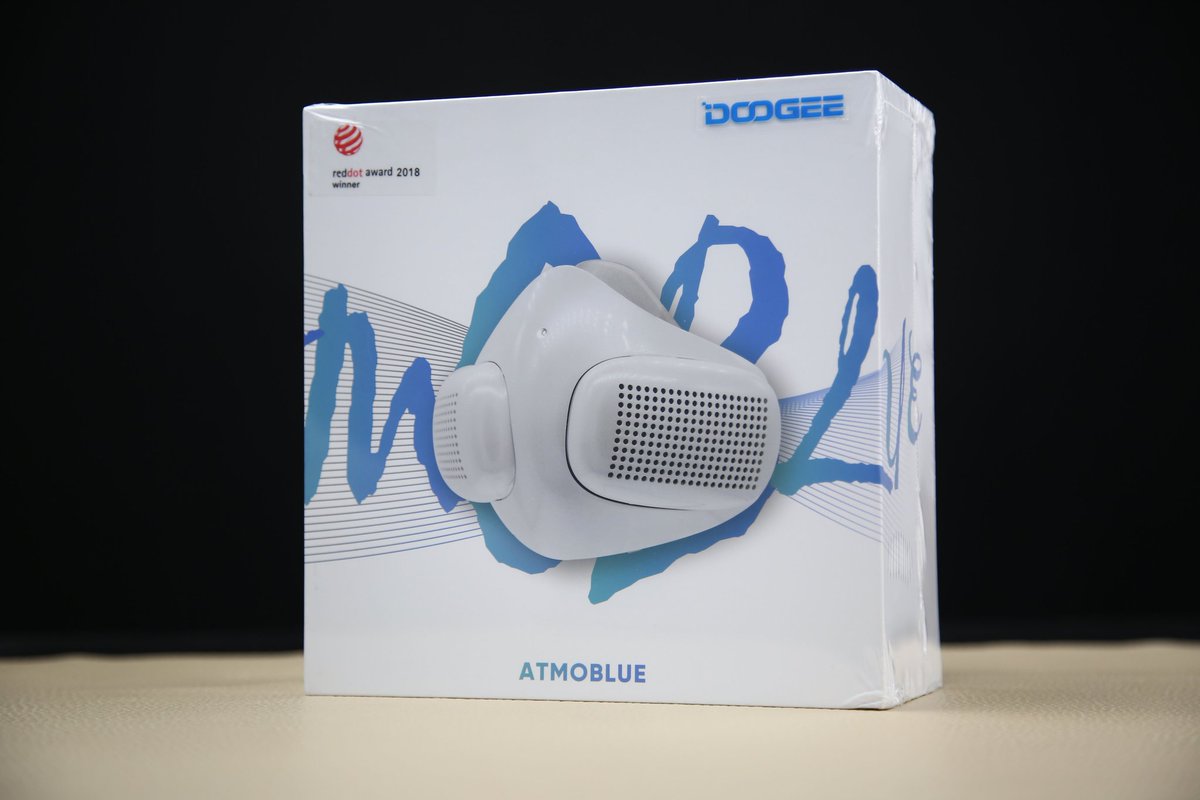 Fresh Life  from Fresh Air.  DOOGEE Mobile Air Purifier Filter PM2.5 , Positive Exchange and Purify Air. High Pressure in Mask, Free Breath.  Link：doogeemall.com/en/buy/domaskp….