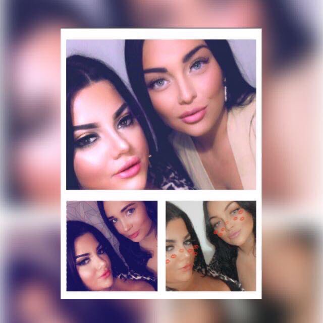 MancbirdVMakeup's tweet photo. Me &amp; My Cousins 🖤❤️🖤
•
•
•
 #glam #manchester #makeupartist #girly 
 #farabeautylovers #cousins #viral 
#makeuplife #lockdown #amrezyshoutouts #makeupartist  #fiercesociety #blendtherules #darkhair #spanish #romanygypsy #turkiye https://t.co/gJoNUZFE13