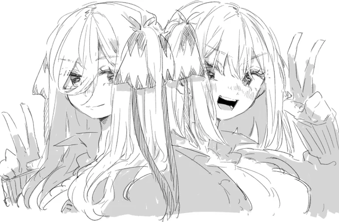 おまけで逆
三玖と四葉が二乃の変装をする 