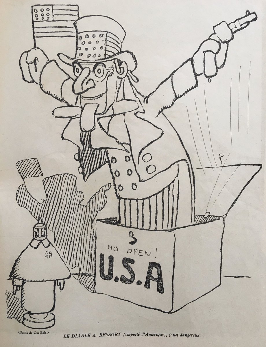 Gus Bofa, La Baïonnette du 16 août 1917, « Les jeux de la guerre », jeu de l'oie avec Mac Orlan