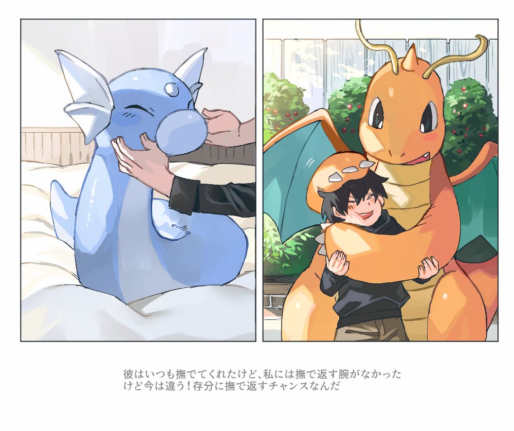 いつもは人の目線だけど、これはポケモン目線で進化に伴う色々です。 