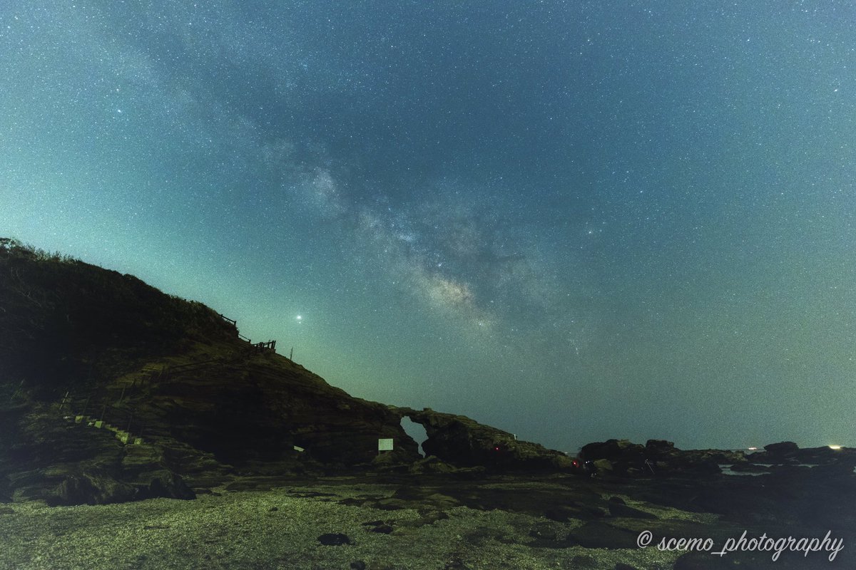 _sce_mo_'s tweet photo. - 春霞の中から天の川 -
- The Milky Way from the spring haze -
#天の川 #milkyway #春霞 #springhaze #海 #sea #岩 #rocks #night #cloud #写真好きな人と繋がりたい #写真撮ってる人と繋がりたい #カメラ好きな人と繋がりたい #キヤノン党でほめあいたい #canon #canon_photos #my_eos_photo https://t.co/iHVkggvMJg