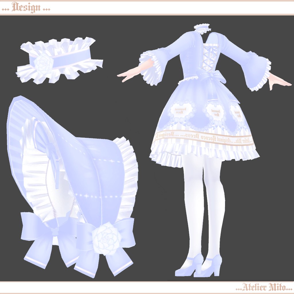 着せ替え洋服『ロココドレス』スキニング済みの販売を開始しました。よろしくお願いします。

https://t.co/6JW7DvAycQ

#Booth #3DCG #VRChat #VRC 