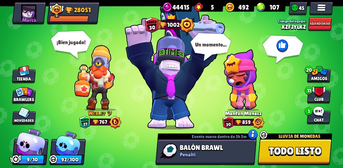 Marlon y wesley. op manitos