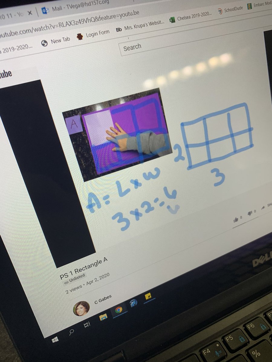 TechTrish's tweet photo. This made me think of my 5th graders and giggle a little as our team of math teachers created our first YouTube videos. @MissCaraG @MrsJenkins157c #COVID19 #remotelearningteacher #math #Mathematics #mathitup #mathematicalmodelling #WeAreChelsea https://t.co/xgbd47UcCS