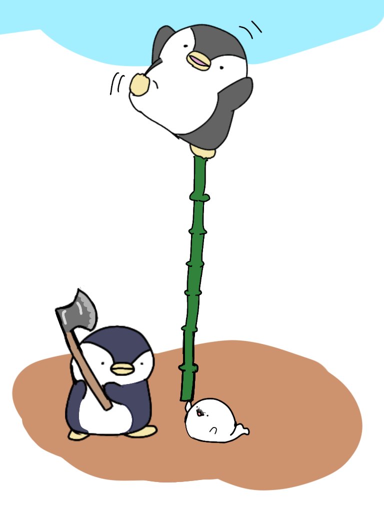 S6996Z's tweet photo. #ペンギン
#絵
#イラスト
#北国の妖精 https://t.co/1rFbSxKaAq