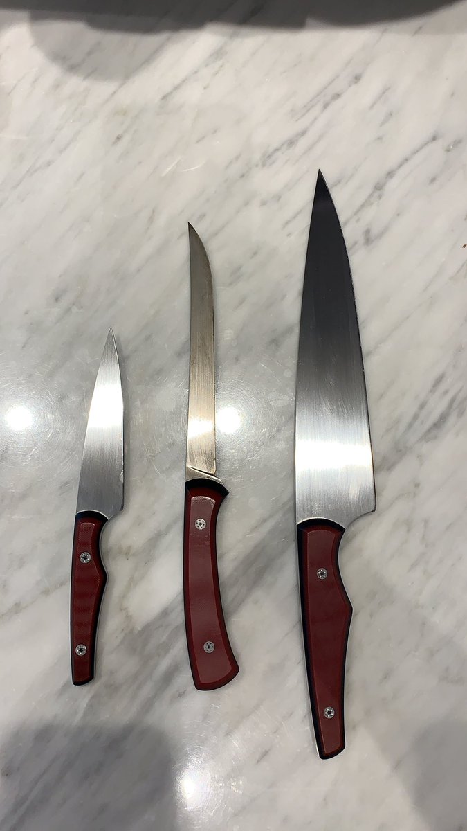 mvignola's tweet photo. @cutbrooklyn Can you recommend a sharpening stone for my set? Figure now is as good a time as any to learn https://t.co/ZjmRH4csm2