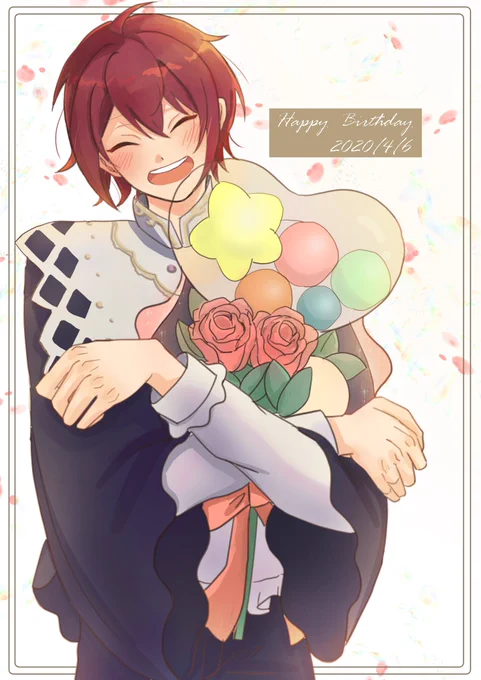 #朱桜司誕生祭2020
#朱桜司生誕祭2020

生まれてきてくれてありがとう!
スオ～がだいすきです。 