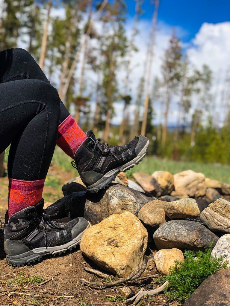 Comfort in times of discomfort. Support your feet for your next solo venture outside with blister prevention, moisture management, and warmth all in one. #cozyfeet #SocialDistancing