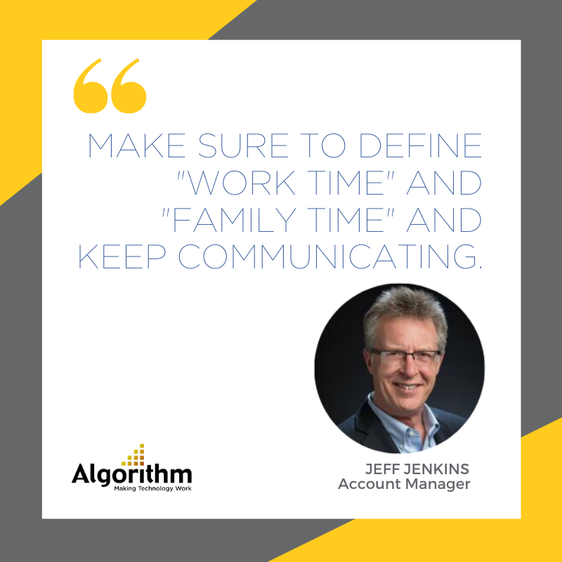 AlgorithmInc's tweet photo. The first key for us was to identify when is ‘work time’—both for the adults and the child—and clearly define when ‘work time’ ends. The second key was to set aside a designated block of time for fun, family-centered activities. 
#WFMTips #ShelterInPlaceTips https://t.co/Mb2QABkR5m