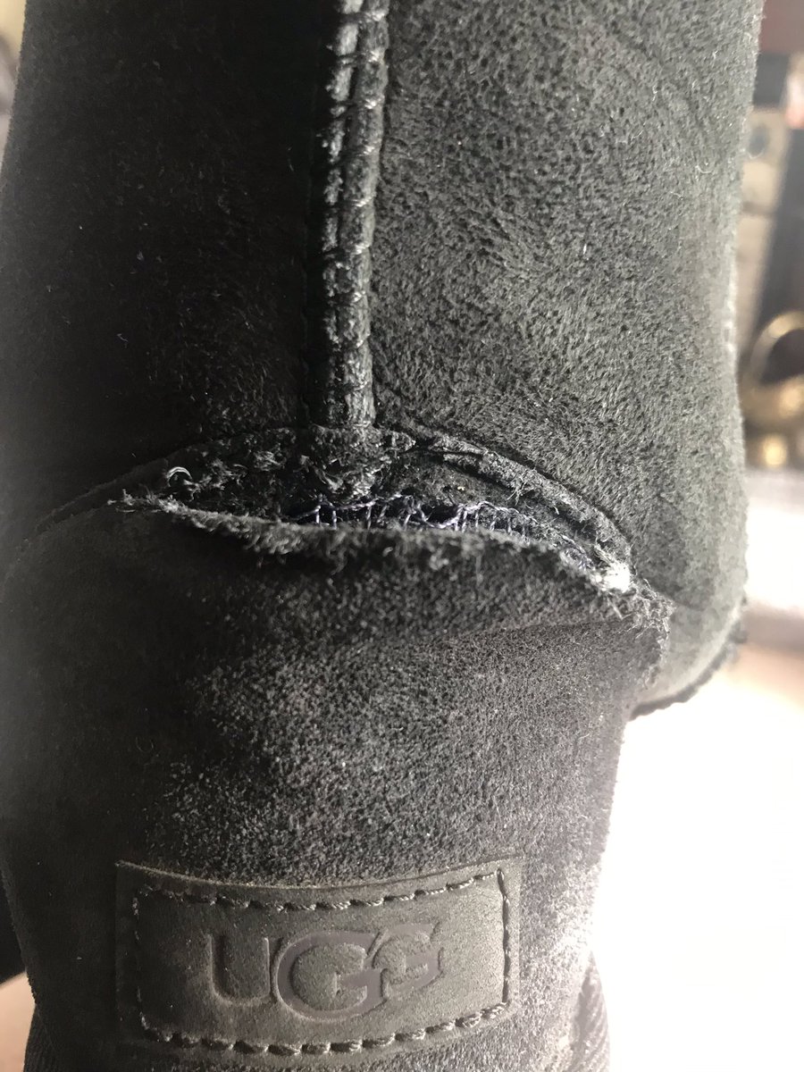 katetho13816639's tweet photo. Bought these Uggs from amazon and they a damaged after 2 months. Getting refund but I’m disappointed -  can you do anything? @UGGHelp https://t.co/DaamZrzzYr