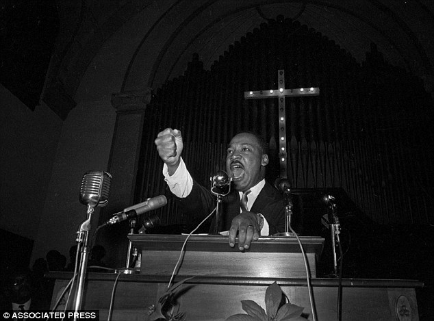 Now. We have to flash forward. To the 1960's and the rise of the Civil Rights Movement. Leaders like MLK start preaching the social justice nature of Christ, appealing to Americans to embrace the progressive nature of religion to expel white supremacy.12/