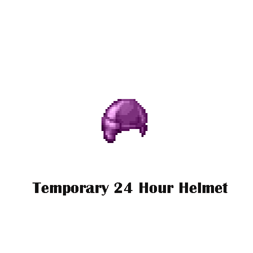 Lastly, I want to hand out this LIMITED EDITION, TEMPORARY (I cannot stress this enough), DECORATIVE helmet to  @DubniumGames It's pink, over-sized, and DOES NOT go on your head as it is merely decorative. Also it explodes after 24 hours, so set a timer.You earned it buddy!