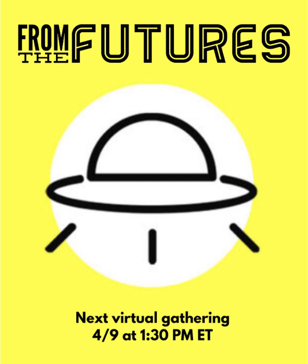 ColumbiaDSL's tweet photo. We’re excited to announce a new initiative in collaboration w/ Fake Artists, Minkowski &amp; Beautiful Seams. “From the Futures” explores prototyping futures to understand our present. Join us April 9th @ 1:30pm ET more details at https://t.co/WCQLayMyHk  #speculativedesign #futures https://t.co/kQdNHYbh8s