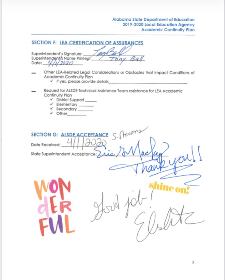 Plan s approved...Let’s get started!