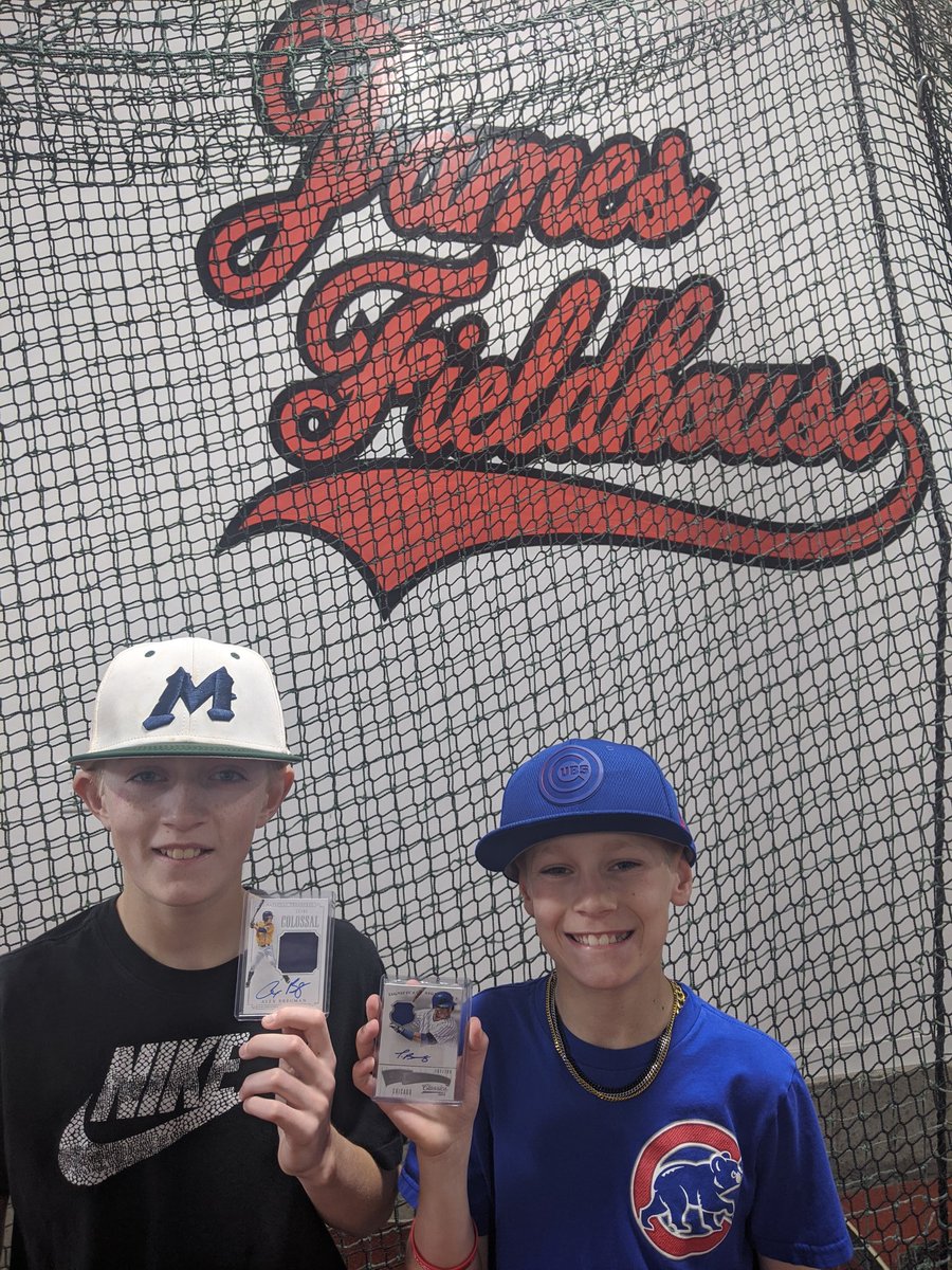 cjcub4life's tweet photo. @PaniniAmerica No rest for these boys. #morningreps #PaniniWildCard #CardsoverCovid https://t.co/IIU0iqFAjl