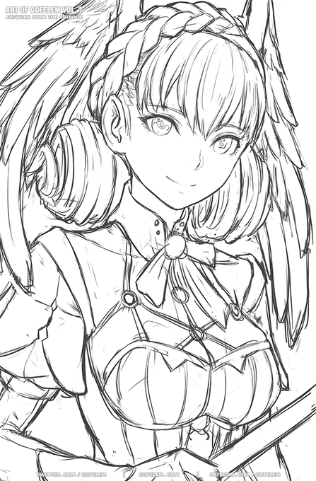 More Sketch fanart of Melia from Xenoblade Chronicles: Definitive Edition 。^‿^。
#Xenoblade #XenobladeChronicles #Melia #Antiqua #ゼノブレイド #メリア #エンシェント #XCDE #jrpg 