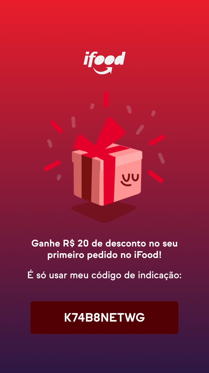 EuNando01's tweet photo. Bateu aquela fome? Fernando Ferreira e nós do #iFood vamos te ajudar! Insira o cupom K74B8NETWG e ganhe R$ 20 de desconto na sua primeira compra pelo app.
https://t.co/zbhubSUEgW https://t.co/gk0XQfDLS0
