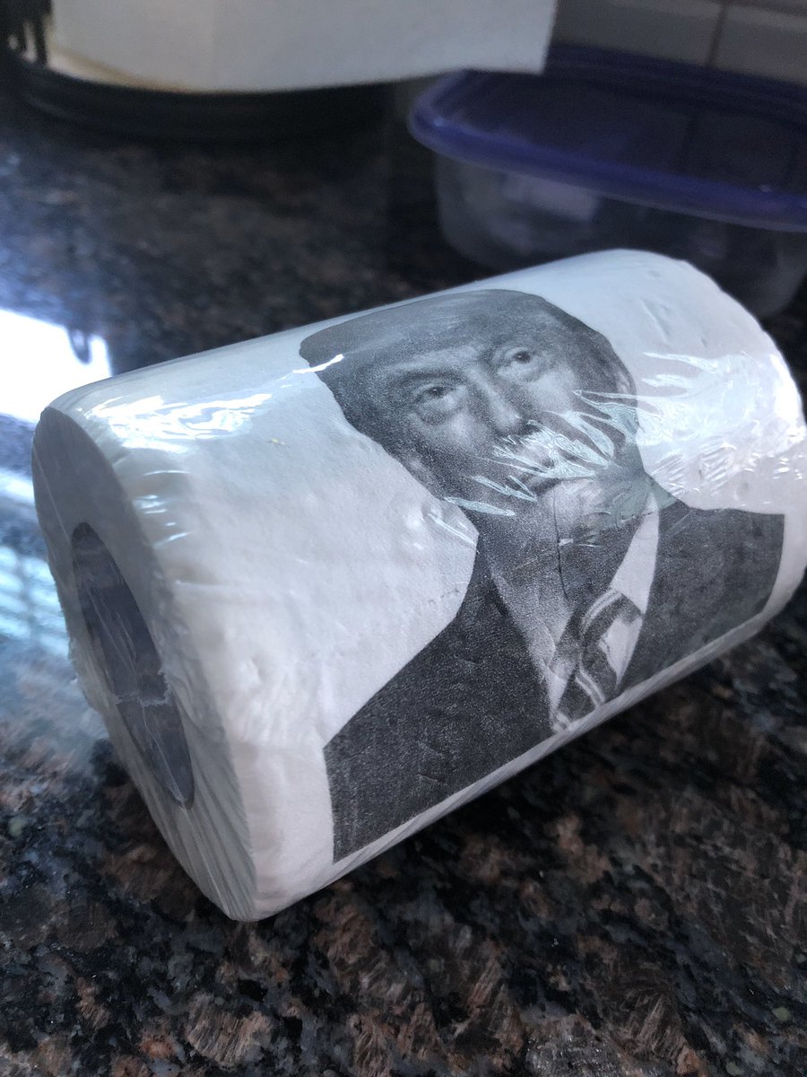 YamJam22's tweet photo. Been holding onto this gem. Let the bidding war begin. #COVID19Pandemic #Trump #ToiletPaperApocalypse https://t.co/fiCtCnb2FY