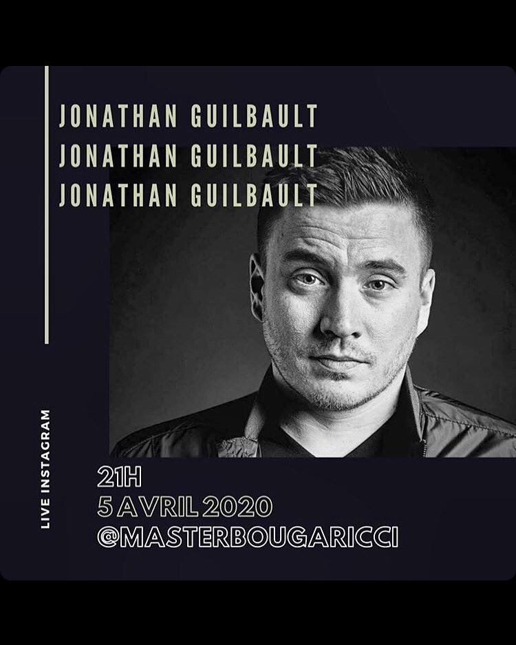 J_Guilbault's tweet photo. Ce soir 21h avec @MasterBouga live sur Instagram! https://t.co/M7RmeCpHQo
