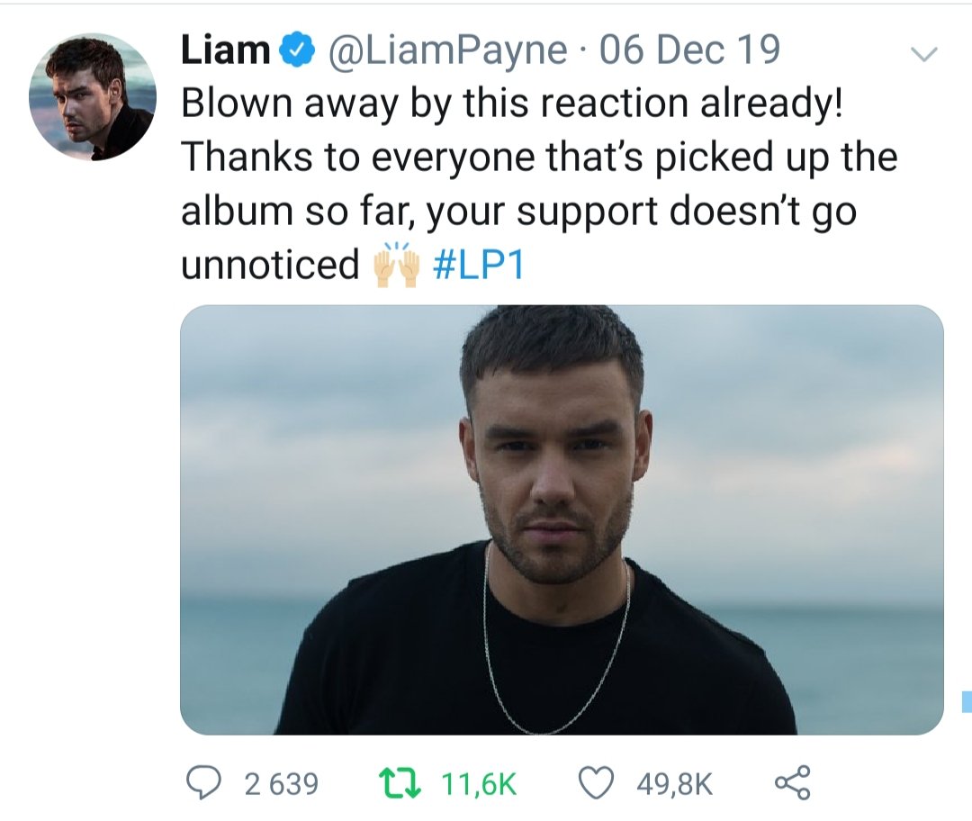 and he never ever forgets to thank his fans for everything. stan an angel. stan liam payne.