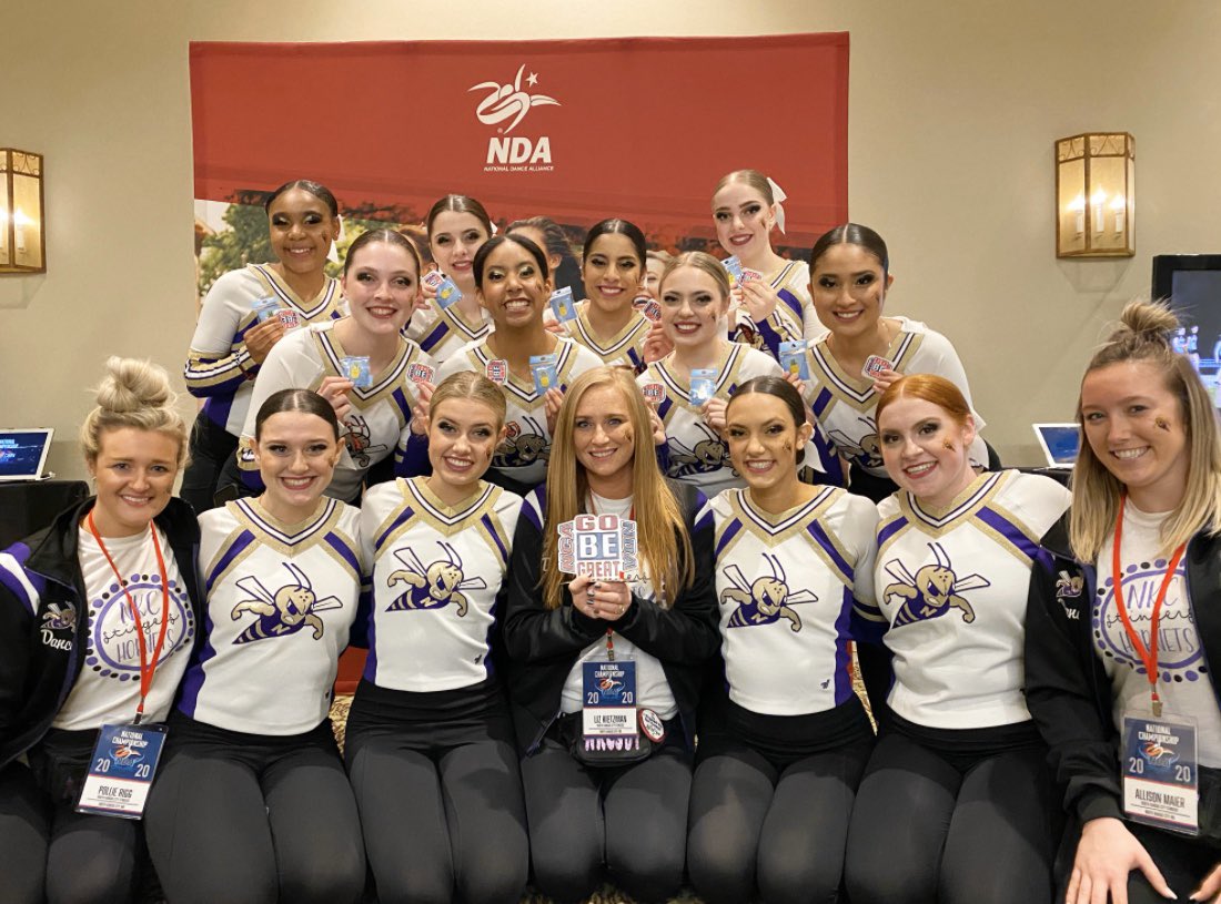 CoachLKitz's tweet photo. Challenge accepted-Most of my pictures with my team are selfies-the other thousands is of them! This challenge has reminded me all the wonderful moments &amp; amazing dancers I’ve been blessed to Coach!
Thank you @HayHouchen  for nominating me to post pictures of me coaching. 💜💛 https://t.co/pJtN6ourVU