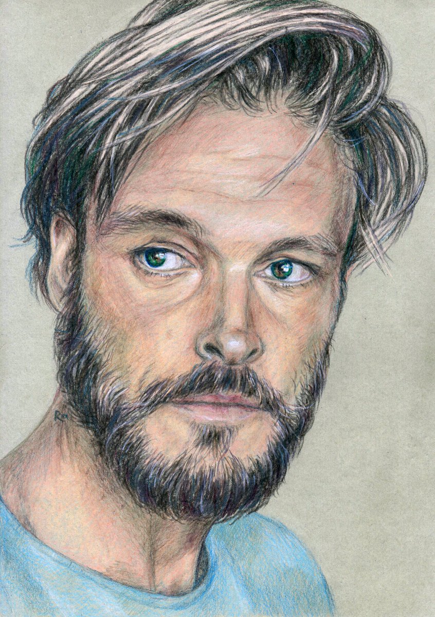 titillate_1's tweet photo. Andreas Pietschmann is among my favs after watching Dark series on Netflix
A4, colored pencils https://t.co/4qIRS8mZMK