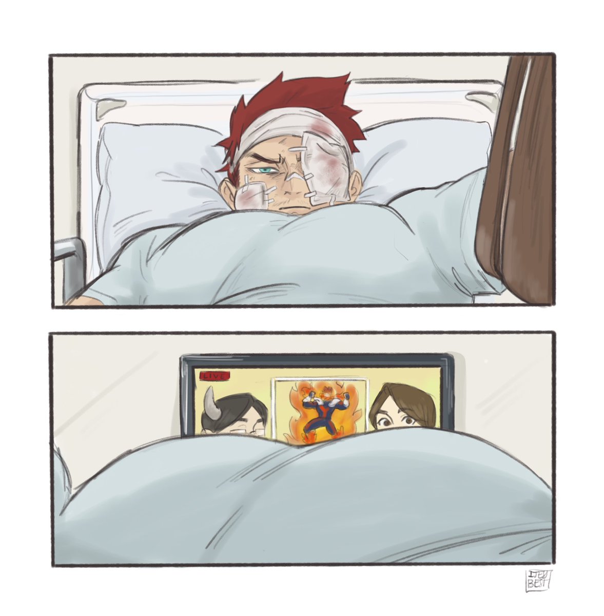The struggles of being a bara character 
#MyHeroAcademia #BokuNoHeroAcademia #Endeavor 