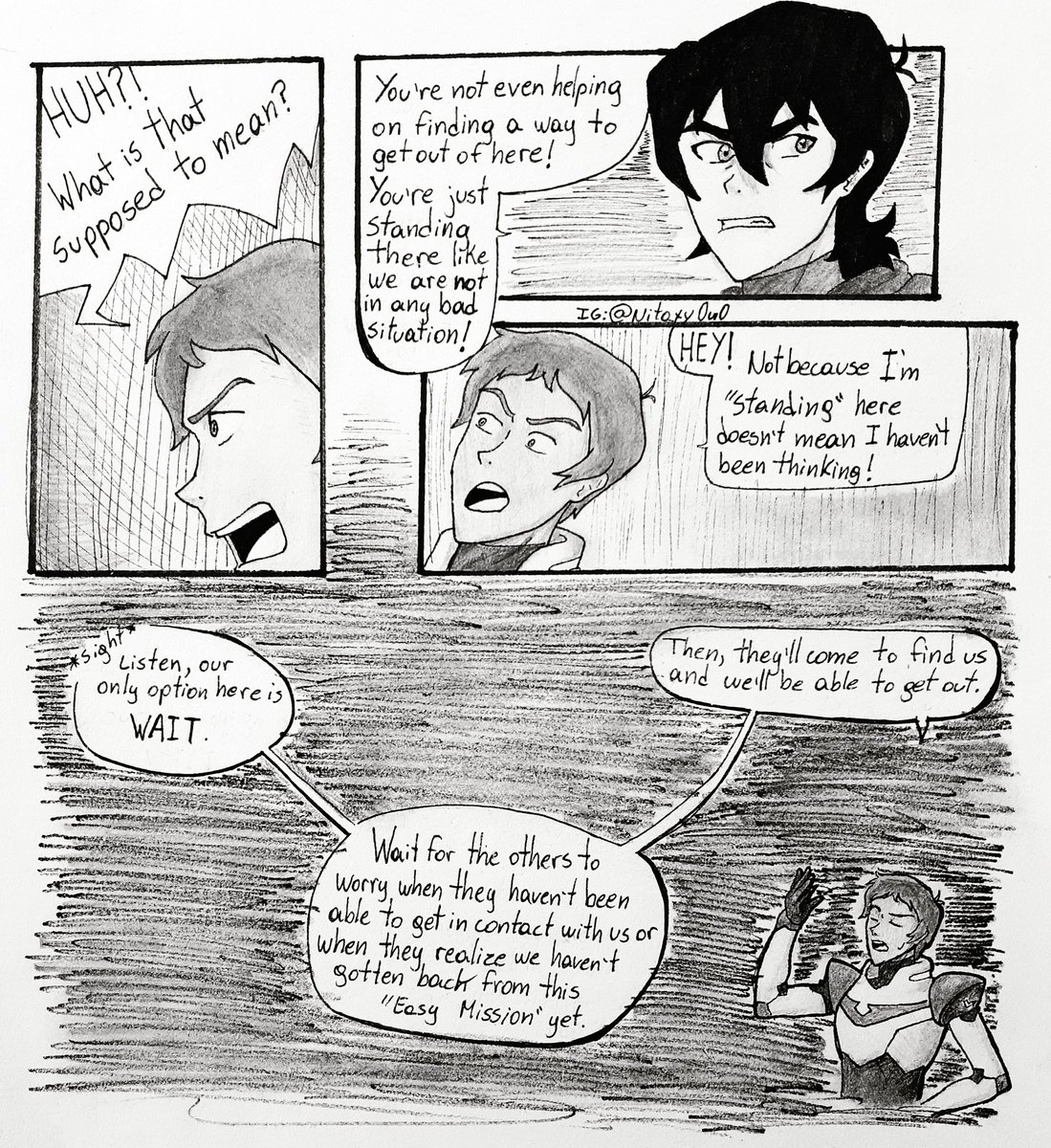 Nitaxy0u0's tweet photo. P.4 
Why am I always forgeting to update this?

#voltroncomic #EasyMissionComic #voltronlegendarydefender https://t.co/tDL3m0fgSY