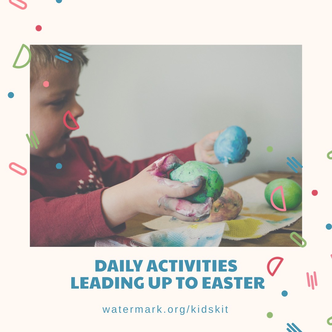 WatermarkKids's tweet photo. New this week, Watermark Kids Kit: Easter Edition! Find five days worth of resources, including lessons, hands-on activities, and more to help reinforce truth from God's Word leading up to Easter. More details at https://t.co/1CMJVHh0Yj. https://t.co/UKNiSYtJpp