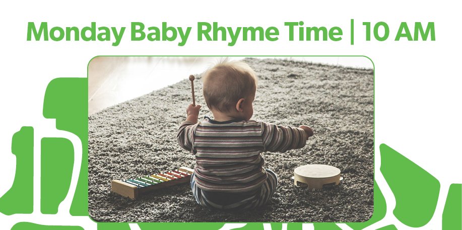 StAlbertLibrary's tweet photo. Sing and bounce along with your babies and toddlers during Baby Rhyme Time! Meet us here or on Facebook Mondays at 10 AM for the link to the video. https://t.co/fkhujInDU3 #OnlineStorytime #SAPLFromHome https://t.co/6zmmd0FekN