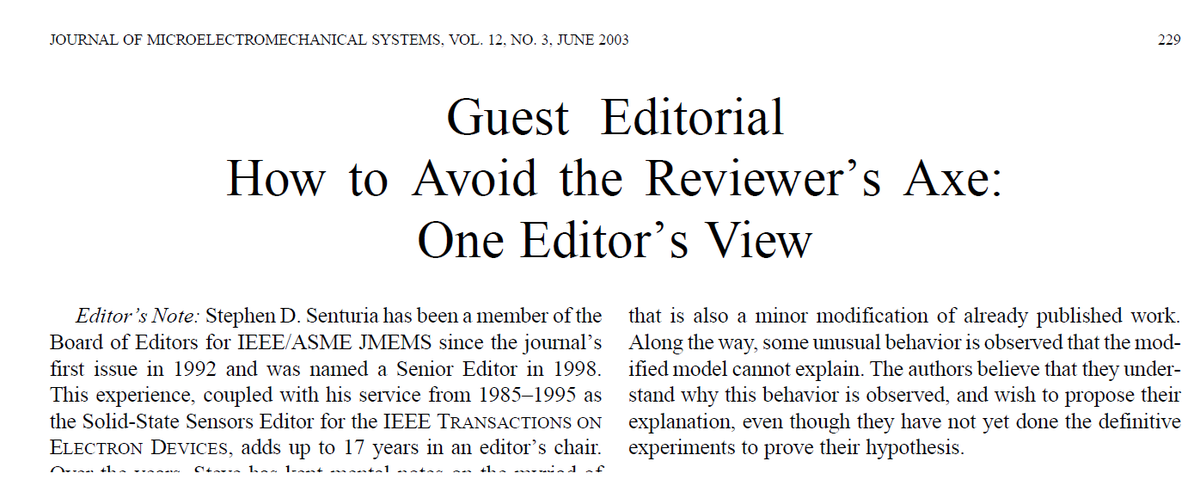 Jill11905241's tweet photo. This is not a new paper but a good one to be reviewed every time you wanna start answering reviewers' comments 👍 #phdchat #PhD #phdlife #Scientificarticle #phdpandemic https://t.co/ThukDSu0PJ