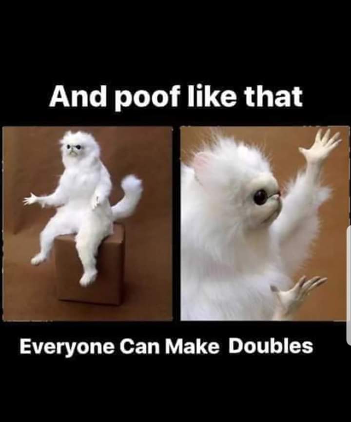 JetLee_23's tweet photo. I made the best doubles ever ⭐⭐⭐⭐⭐ https://t.co/k3VnbwkxLf