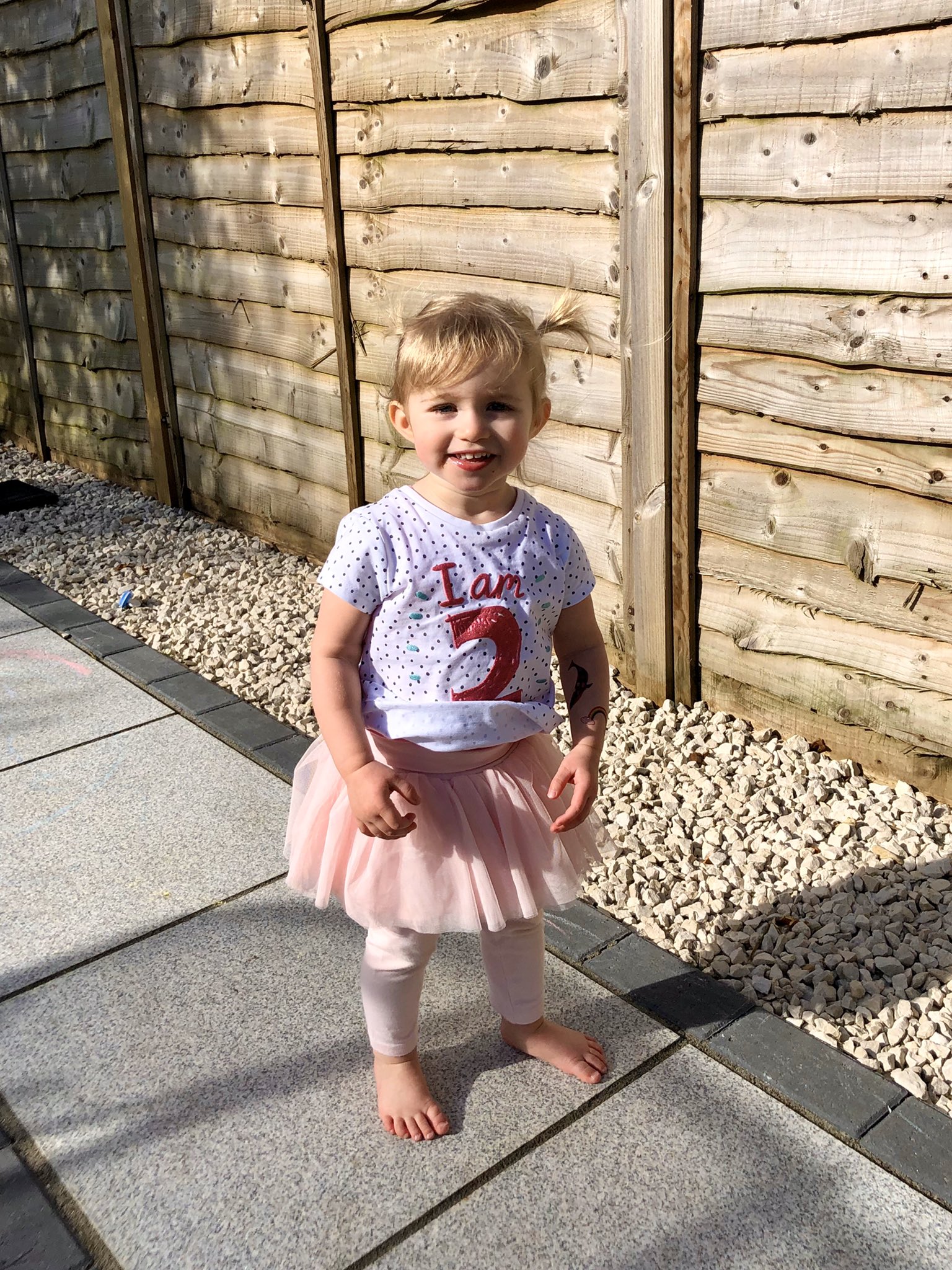 Happy 2nd birthday to our little angel Holly Hughes. We love you loads darling  