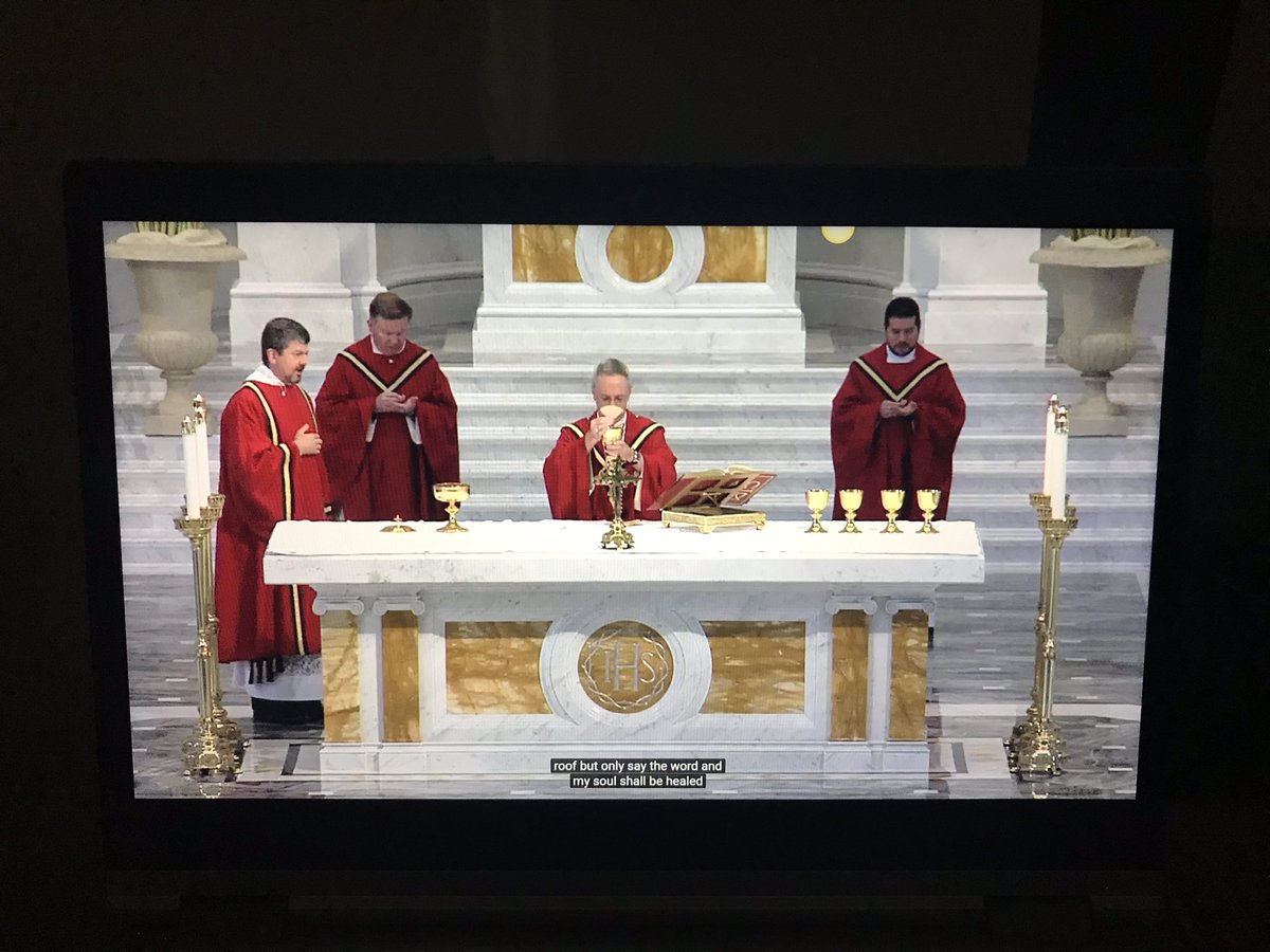 CGFA_cghsnc's tweet photo. Celebrated Psalm Sunday like never before! @RaleighDiocese #GibbonsPrays https://t.co/47L1m4soWL