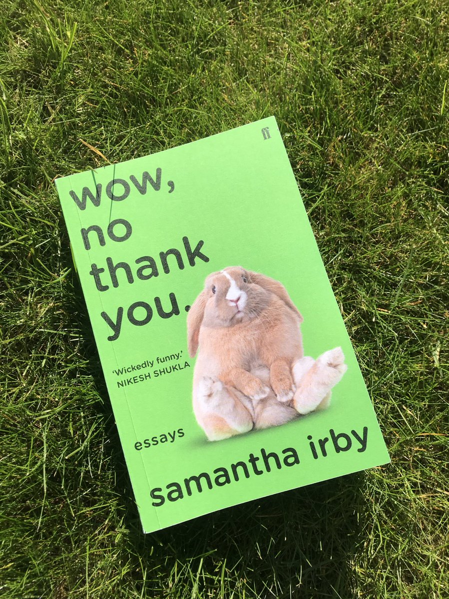 Laughed a lot reading this collection of essays. Hadn’t come across Irby before and she’s great on life’s daily indignities. Some v relatable content, especially on her obsession with beauty bloggers, which I share, and the way that our gross human bodies cannot be relied on.
