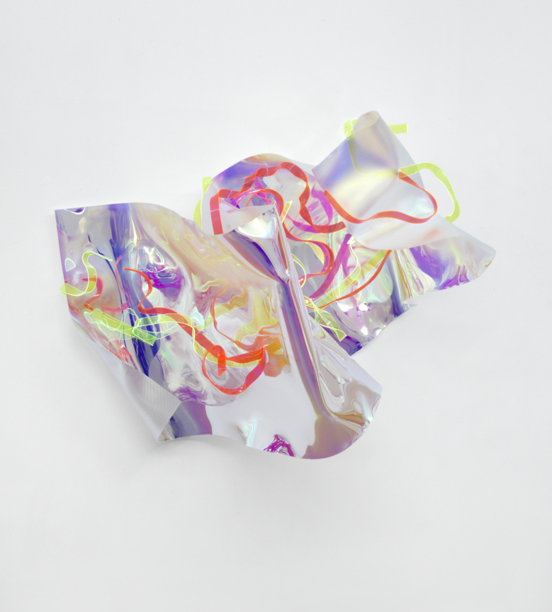 Plexiglass sculpture by German artist Berta Fischer, 2010s