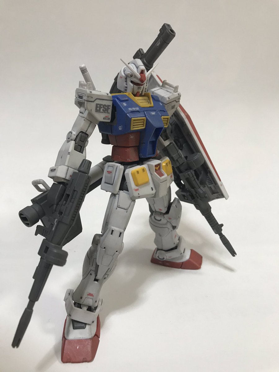 تويتر Kiona على تويتر 武装類にウェザリング タミヤ ウェザリングマスターのfセットはとても優秀 塗装せずにこの金属感 オリジンガンダム ガンプラ T Co Gutgnlb6hk