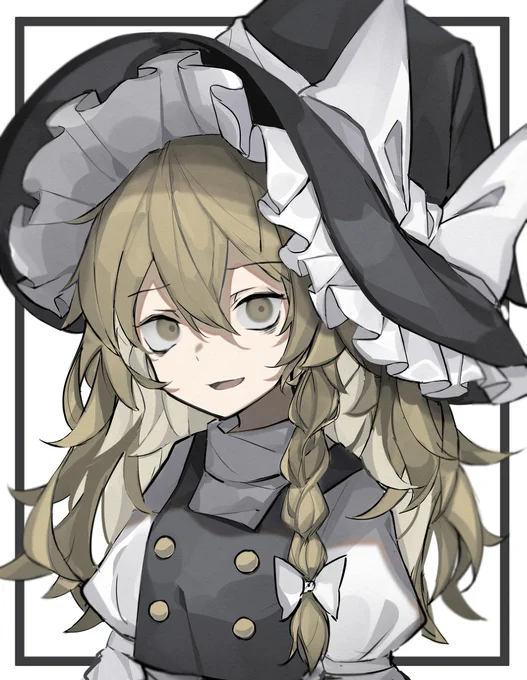 魔理沙 #東方Project #霧雨魔理沙 https://t.co/y66BfnkHRw 