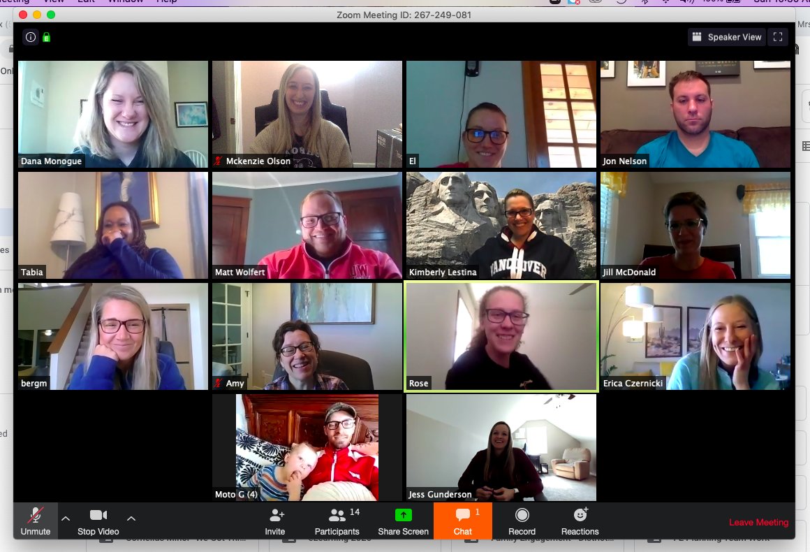Last full weekend with the grad cohort virtually... So much love and thankfulness for you all! #CUELP2020